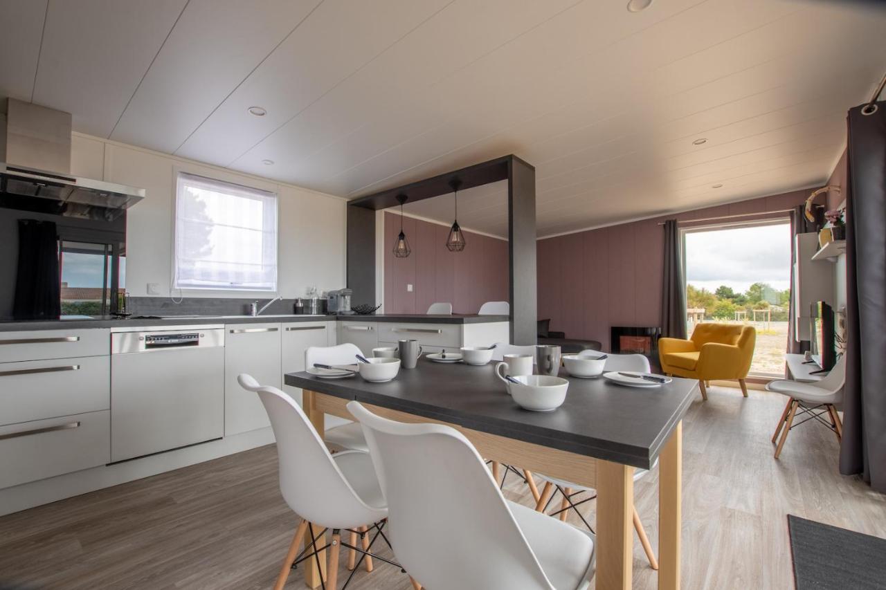 Chalet Pour 6, Residence De Vacances Avec Piscine Brétignolles-sur-Mer Exteriör bild