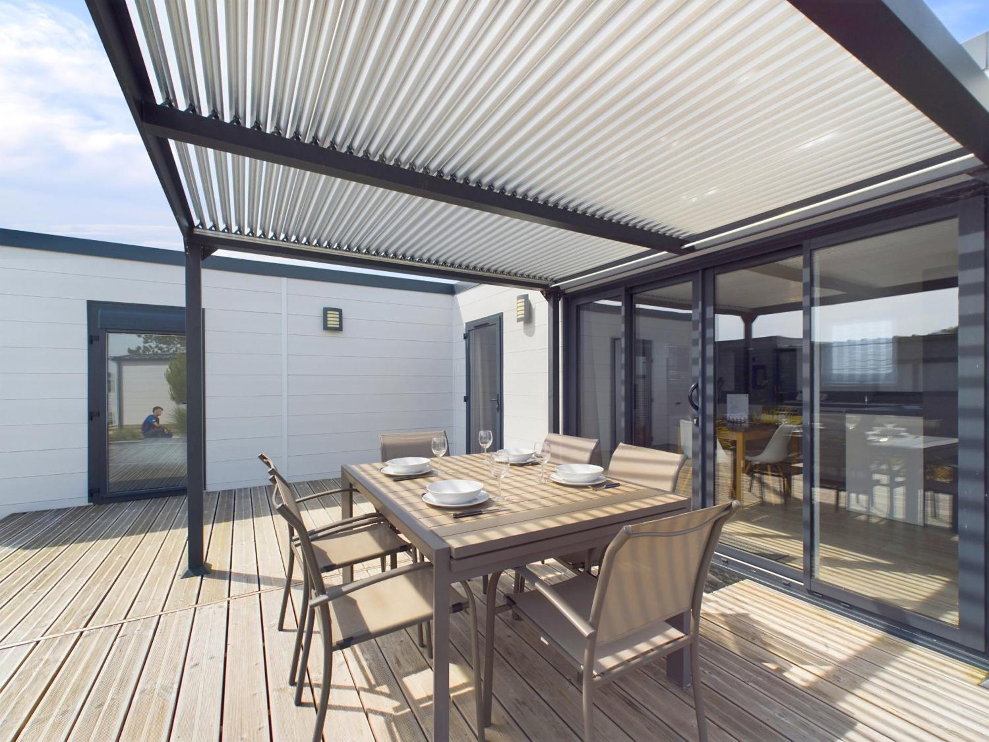 Chalet Pour 6, Residence De Vacances Avec Piscine Brétignolles-sur-Mer Exteriör bild